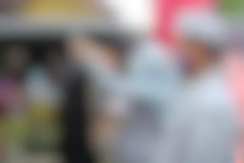 Wedding with a blurred background Stock Photos