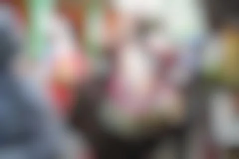 Wedding with a blurred background Stock Photos