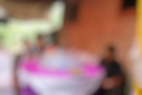 Wedding with a blurred background Stock Photos