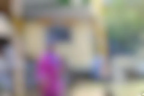 Wedding with a blurred background Stock Photos