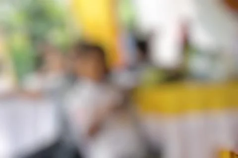 Wedding with a blurred background Stock Photos