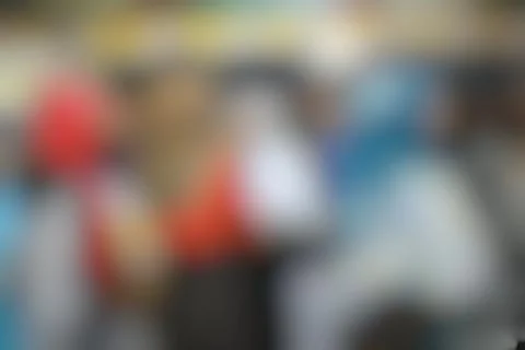 Wedding with a blurred background Stock Photos