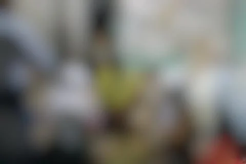 Wedding with a blurred background Stock Photos