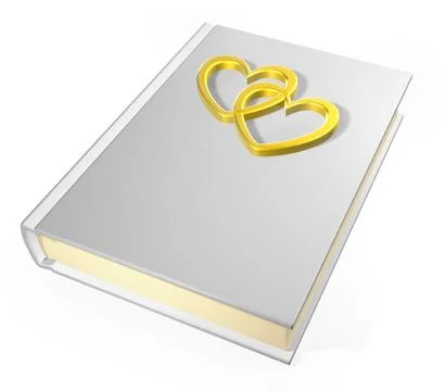 Wedding book Stock Illustration