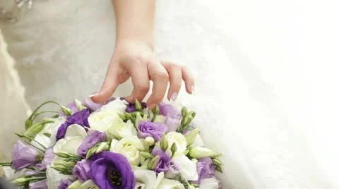Wedding bouquet Stock-Footage 19347666