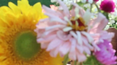 Wedding Bouquet Stock Footage 75035091