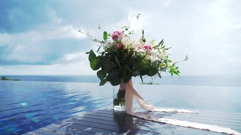 Wedding bouquet Stock Footage 156333064