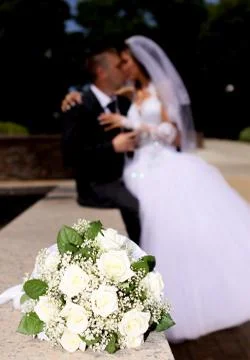 Wedding bouquet Stock Photos
