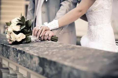 Wedding bouquet Stock Photos