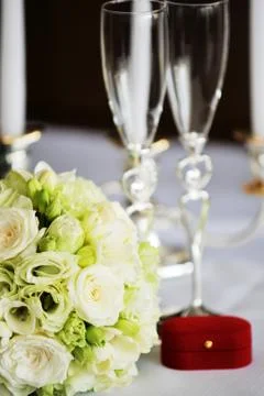 Wedding  bouquet Foto stock