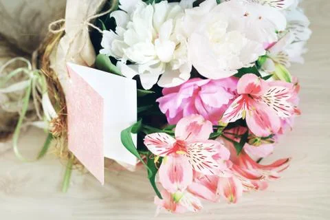 Wedding bouquet. Foto stock