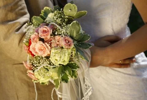 Wedding bouquet Stock Photos