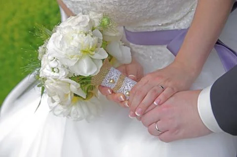 Wedding bouquet Stock Photos