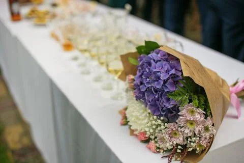 Wedding bouquet Stock Photos