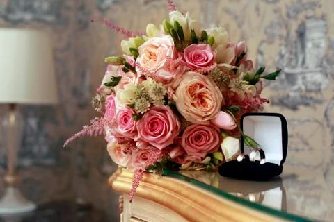 Wedding bouquet Stock Photos