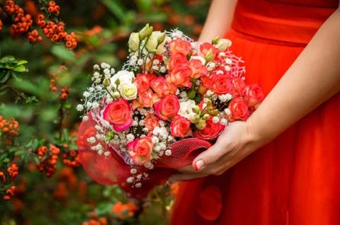 Wedding bouquet Stock Photos