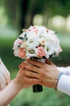 Wedding bouquet Stock Photos