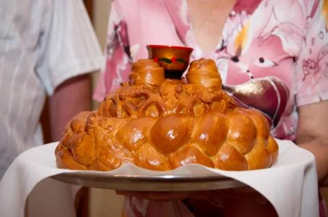 Wedding bread Stock Photos