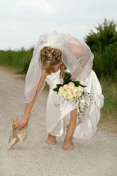Wedding bride Foto stock