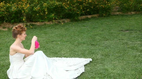 Wedding Bubbles ver2 Stock Footage 375871