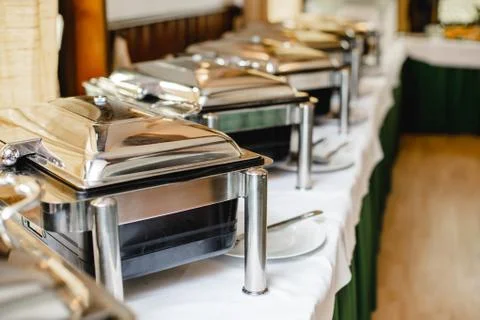 Wedding buffet for events Foto stock