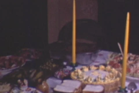 WEDDING BUFFET Stock Footage 312914