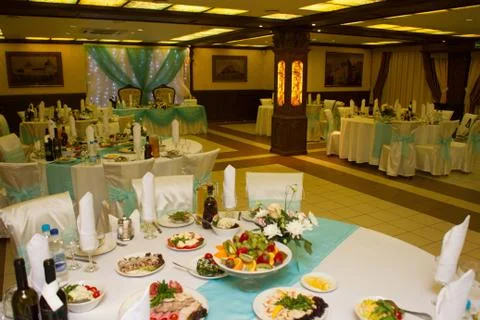 Wedding buffet Stock Photos