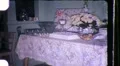 WEDDING BUFFET TABLE Cake Presents 1965 (Vintage Film 8mm Home Movie) 858 HD Footage