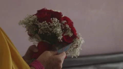 Wedding buquet Stock Footage 79446680