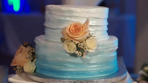 Wedding Cake 04 Stock Footage 104684365