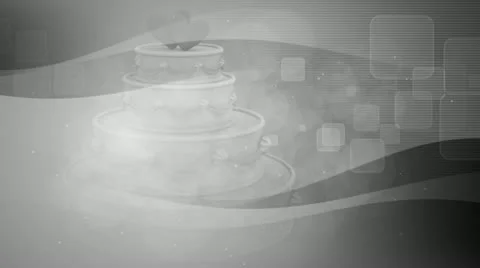 Wedding Cake Background 01 HD Stock Footage 10873666