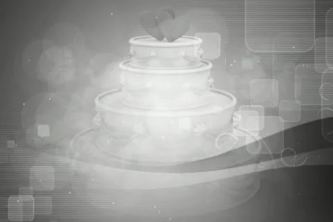 Wedding Cake Background 02 Stock Footage 10874867