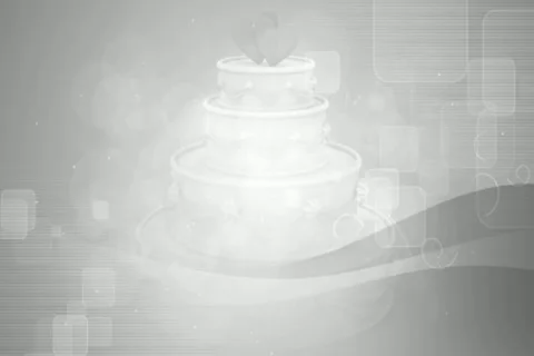 Wedding Cake Background 02 Widescreen Stock Footage 10874928