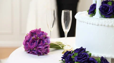 Wedding Cake Stock Footage 43354346