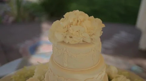 Wedding cake Stock Footage 44208468