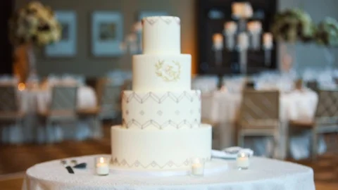 Wedding cake Stock Footage 108243069