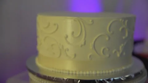 Wedding Cake Stock Footage 262475624