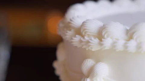 Wedding Cake Stock Footage 333660964