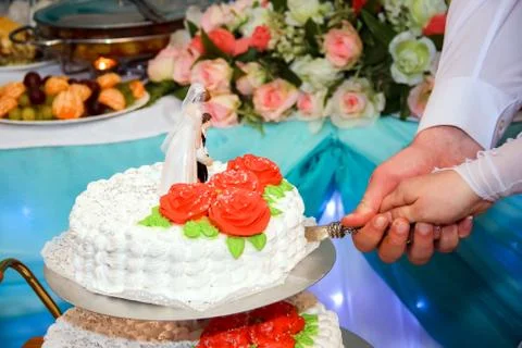 Wedding Cake Hand Ring Stock Photos