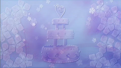 Wedding cake hd 스톡 동영상 611410