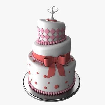 Wedding Cake IV 3D Model