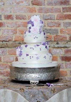 Wedding cake ornate Stock Photos