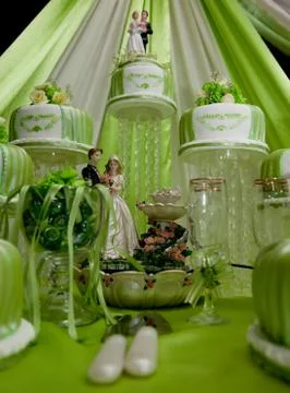 Wedding cake Stock Photos