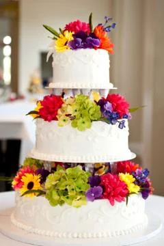 Wedding cake Stock Photos