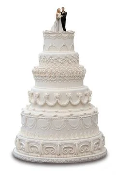 Wedding cake Foto stock