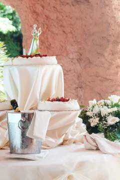 Wedding cake Stock Photos