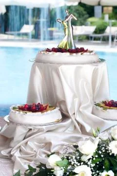 Wedding cake Stock Photos