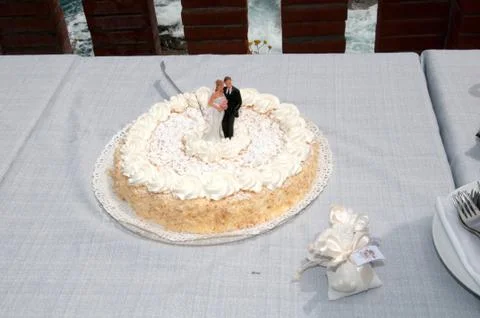 Wedding cake Foto stock