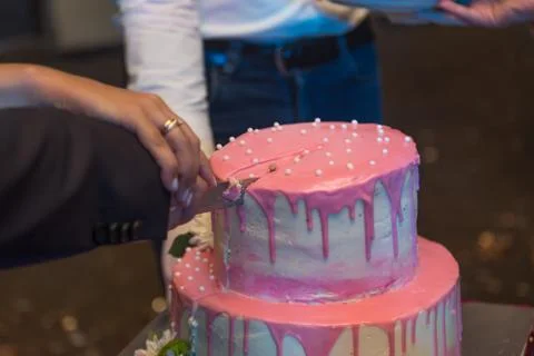 Wedding cake Stockfoto's