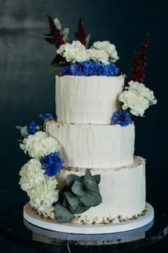 The wedding cake Stock Photos